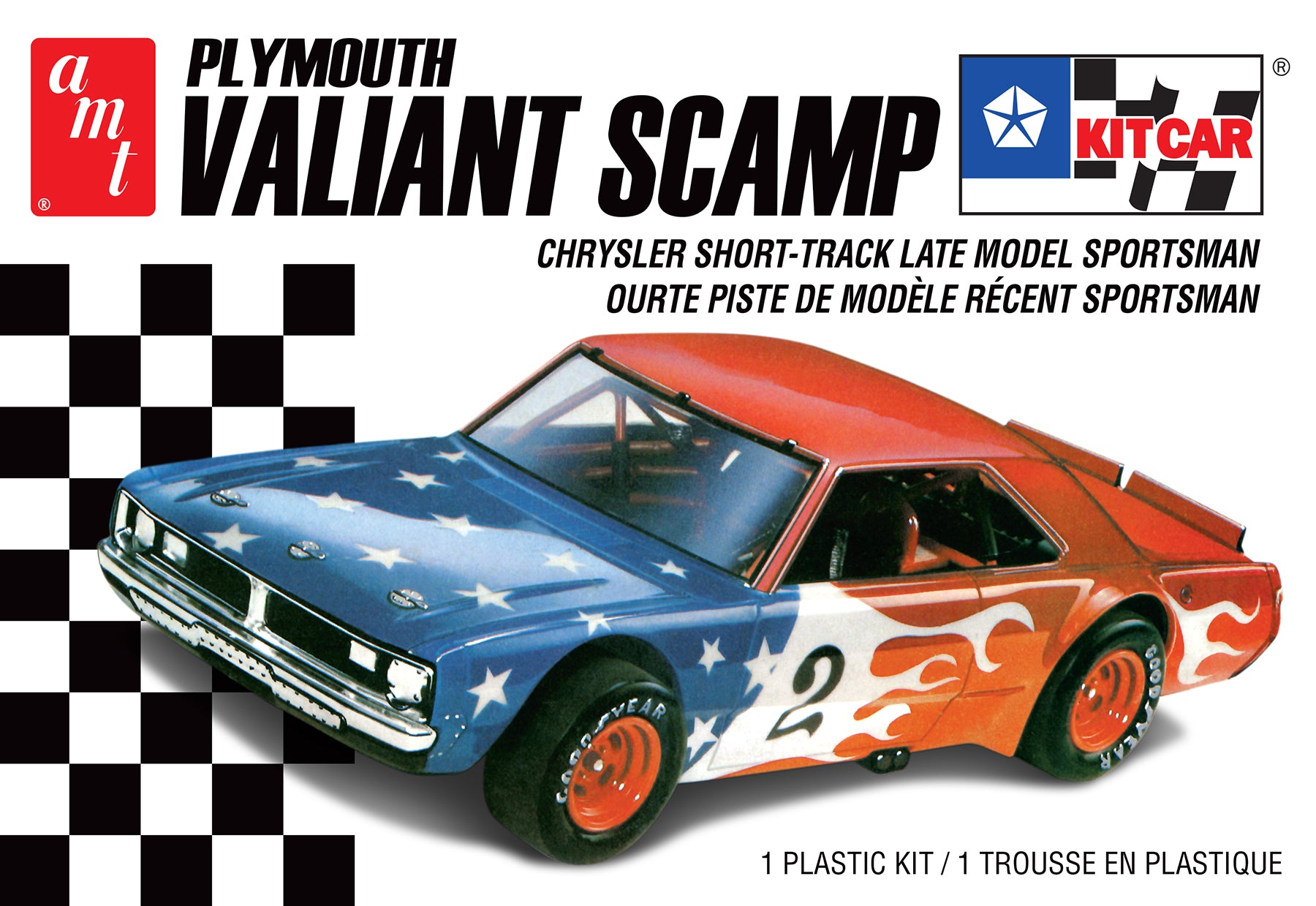 AMT 1/25 Plymouth Valiant Scamp Kit Car 2T | 849398039465