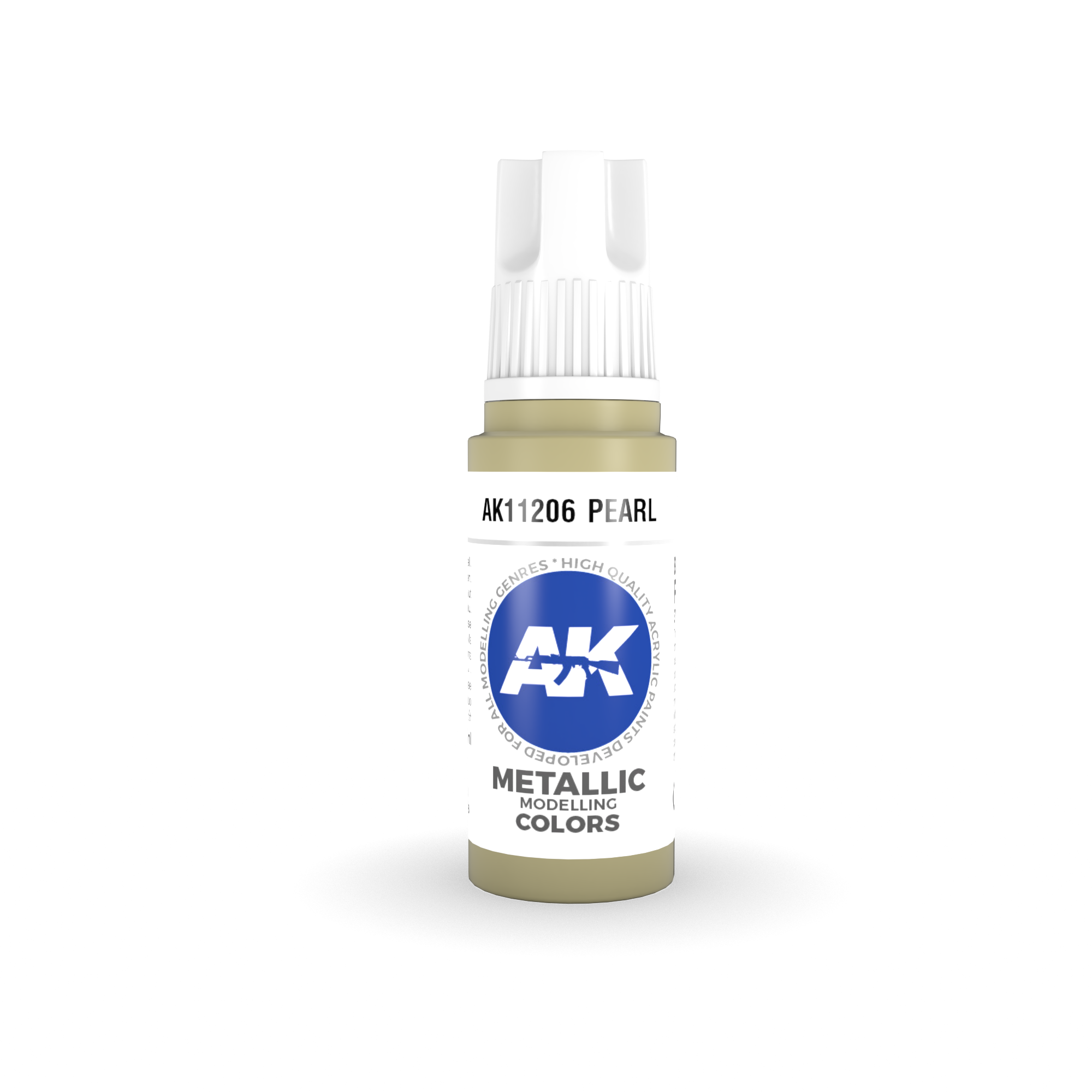 AK Interactive 3G Acrylic Pearl 17ml | 8435568304390