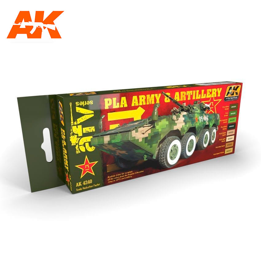 AK Interactive PLA Army & Artillery | 8436564921710