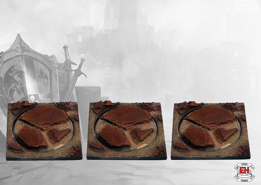 Elrik's Hobbies: Slate Bases - Cavalry (PBW8508) | 5213009014236