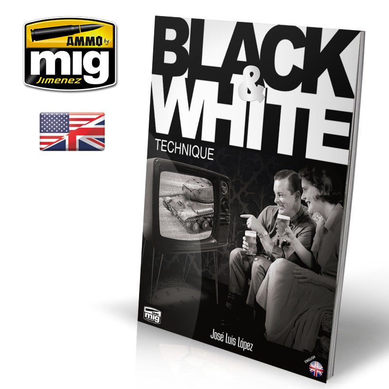 Ammo Mig Black & White Technique Guide (English) | 8432074060161