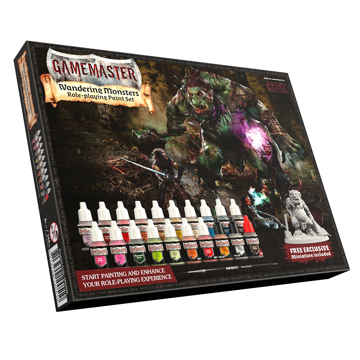 GAMEMASTER Wandering Monsters Paint Set | 5713799100510