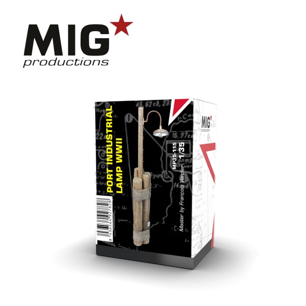 MIG 1/35 Port Industrial Lamp WWII | 8436564927828