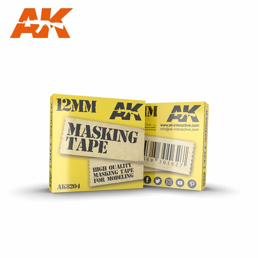 AK Interactive Masking Tape 12 mm | 8435568301627