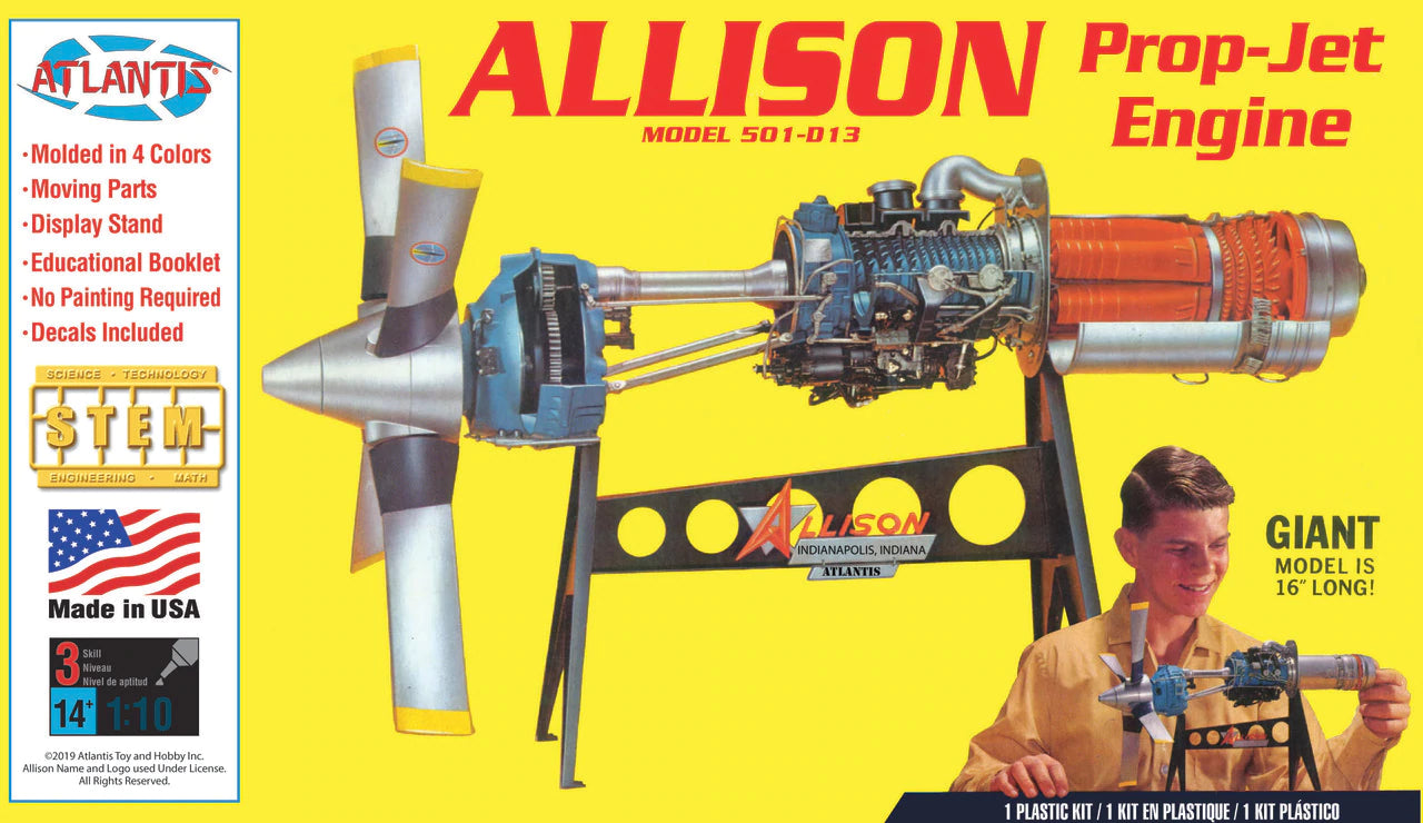 Atlantis Allison Prop-Jet Engine | 850002740288