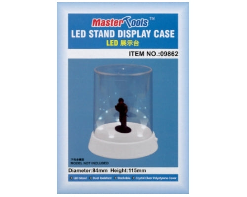 Master Tools Display Case - LED STAND (84X115mm) Flat Top | 9580208098623