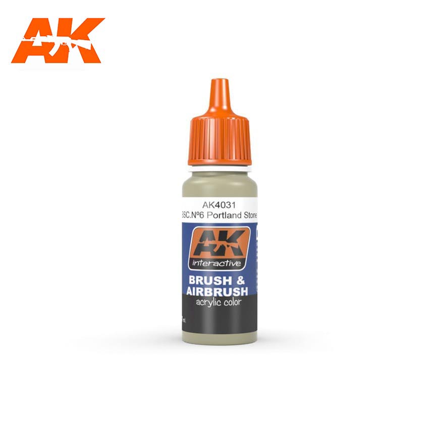 AK Interactive BSC. No.64 Portland Stone 17ml | 8436535574686