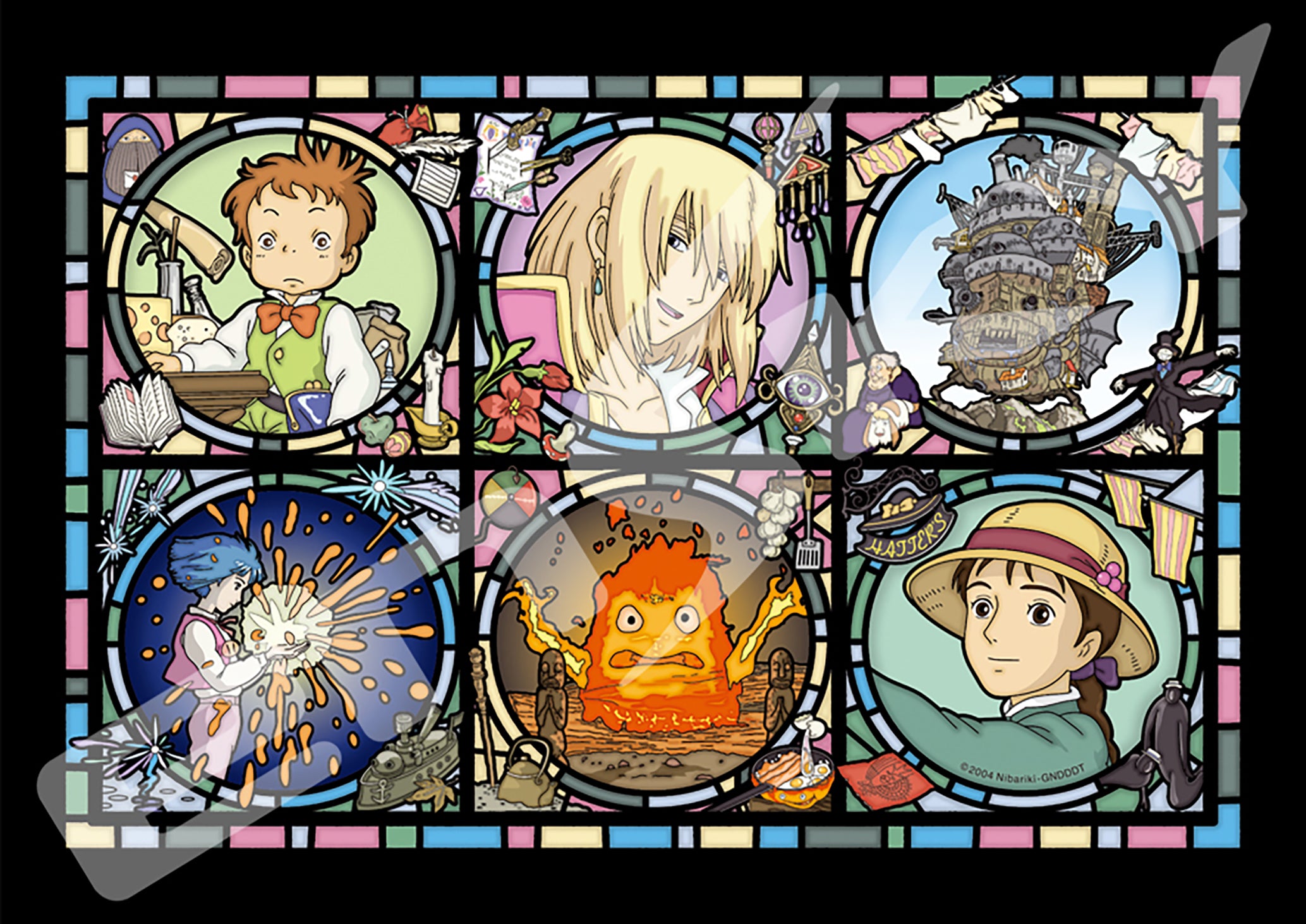 Ensky 208-AC27 The Magical Castle 'Howls Moving Castle' Artcrystal Jigsaw Puzzles | 4970381188313