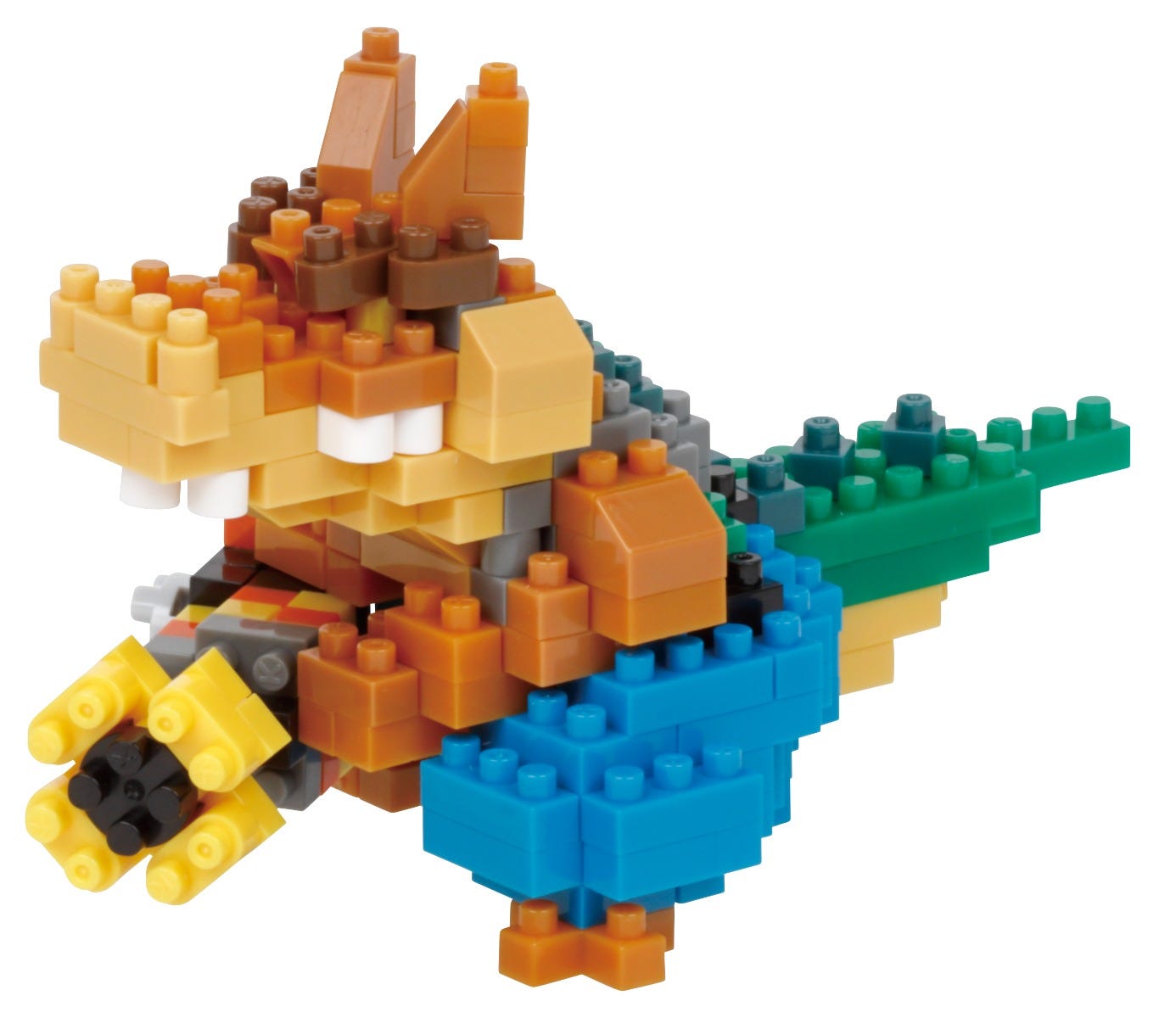 Nanoblock Character Collection Series, Dingodile 'Crash Bandicoot' | 4972825218693