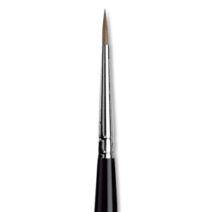 Da Vinci Watercolor Series 10 Maestro Kolinsky Sable Brush - Round, Short Handle, Size 1 | 4017505000271