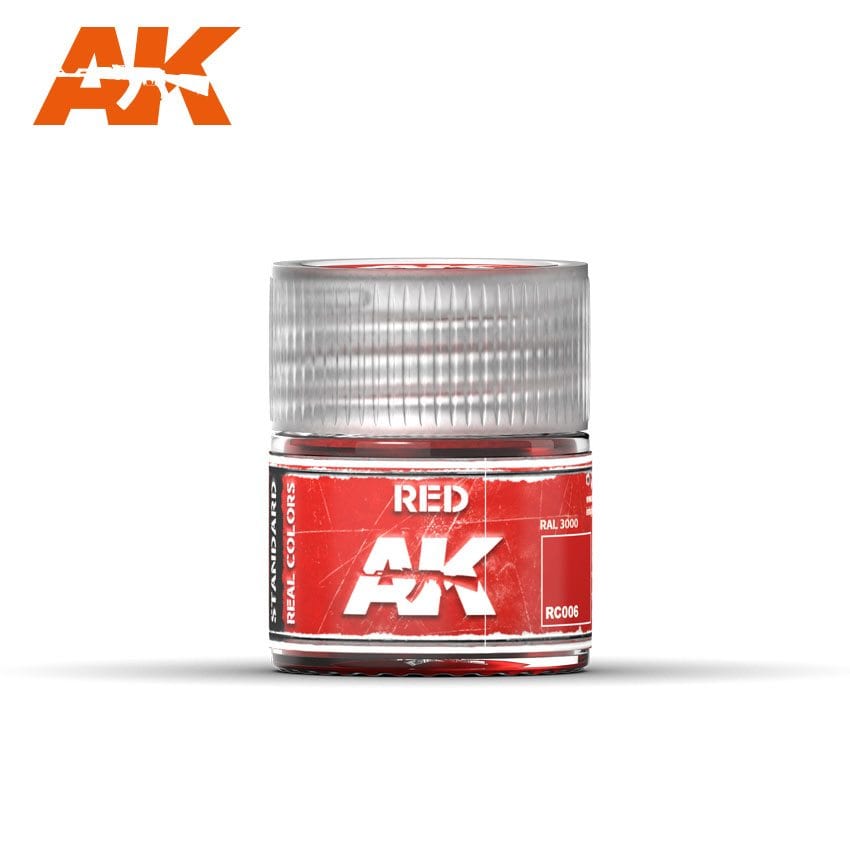 AK Interactive Real Colors Red 10ml | 8436564922373