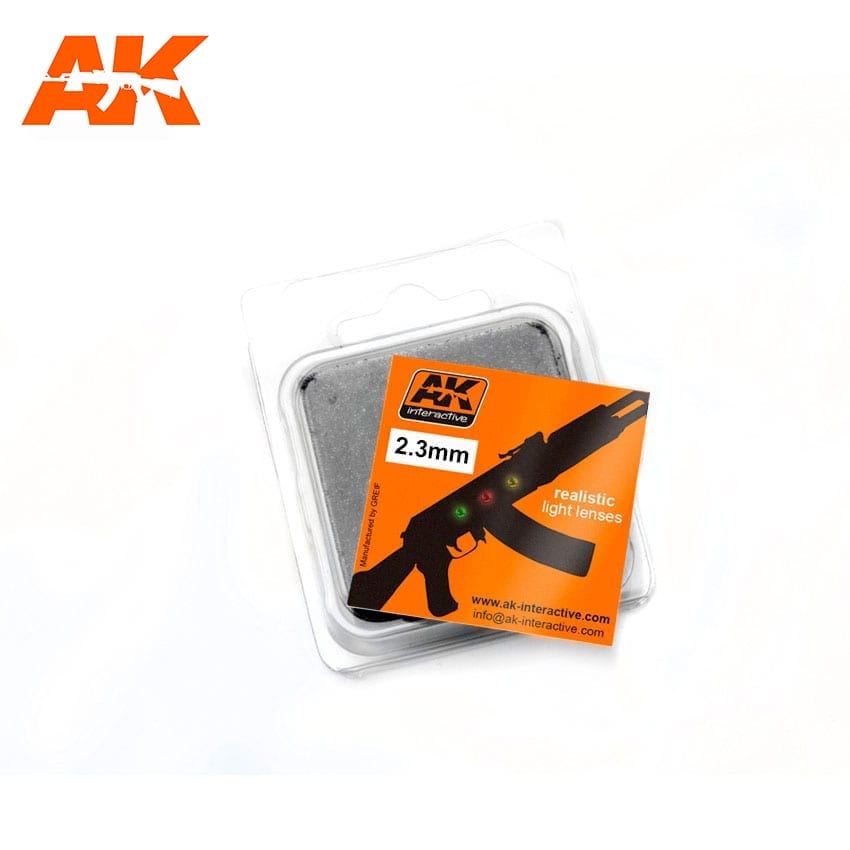 AK Interactive Lights For Planes - 2.3mm Lenses | 8436535572354