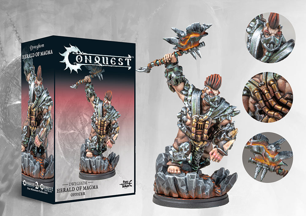 Conquest, Dweghom - Herald of Magma (Officer) (PBW7343) | 5213009013406