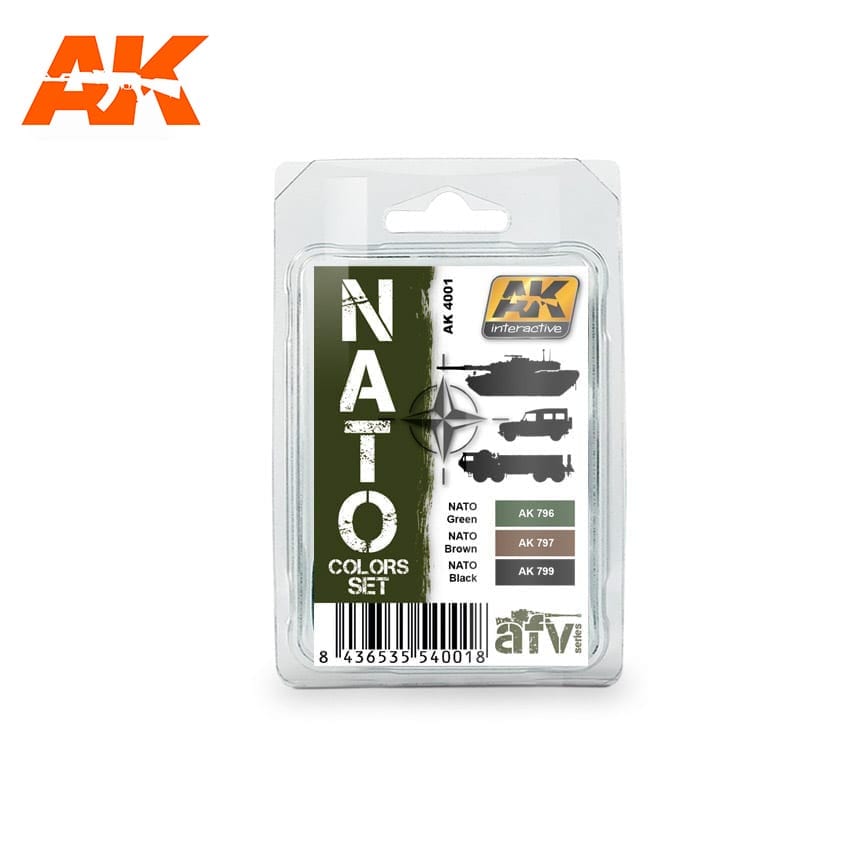 AK Interactive NATO Colors Set | 8436535574396