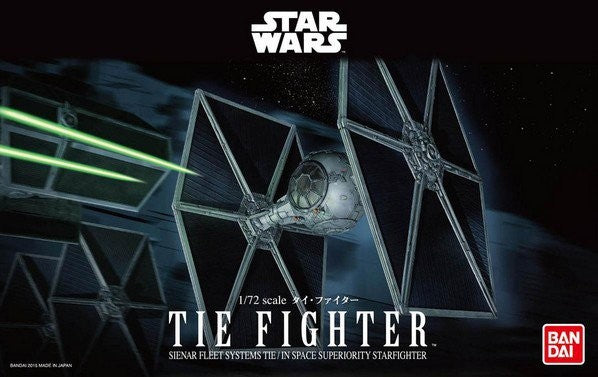 Bandai Tie Fighter 'Star Wars', Bandai Star Wars 1/72 Plastic Model | 4543112948700