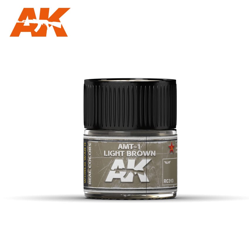 AK Interactive Real Colors AMT-1 Light Brown 10ml | 8436564926142