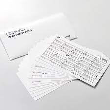 Copic Color Swatch Cards, 14Pcs | 4511338062722