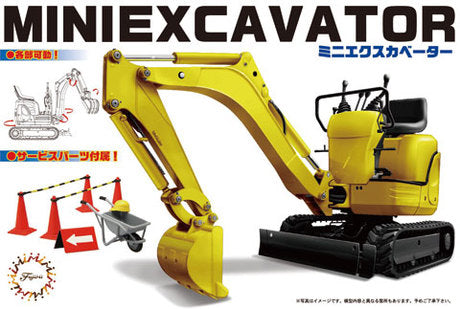 Fujimi 1/32 Kubota K008 Mini Excavator