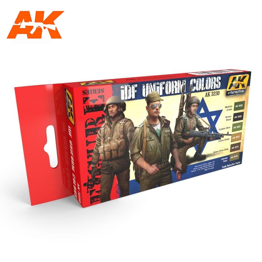 AK Interactive IDF Uniform Colors | 8436564921635