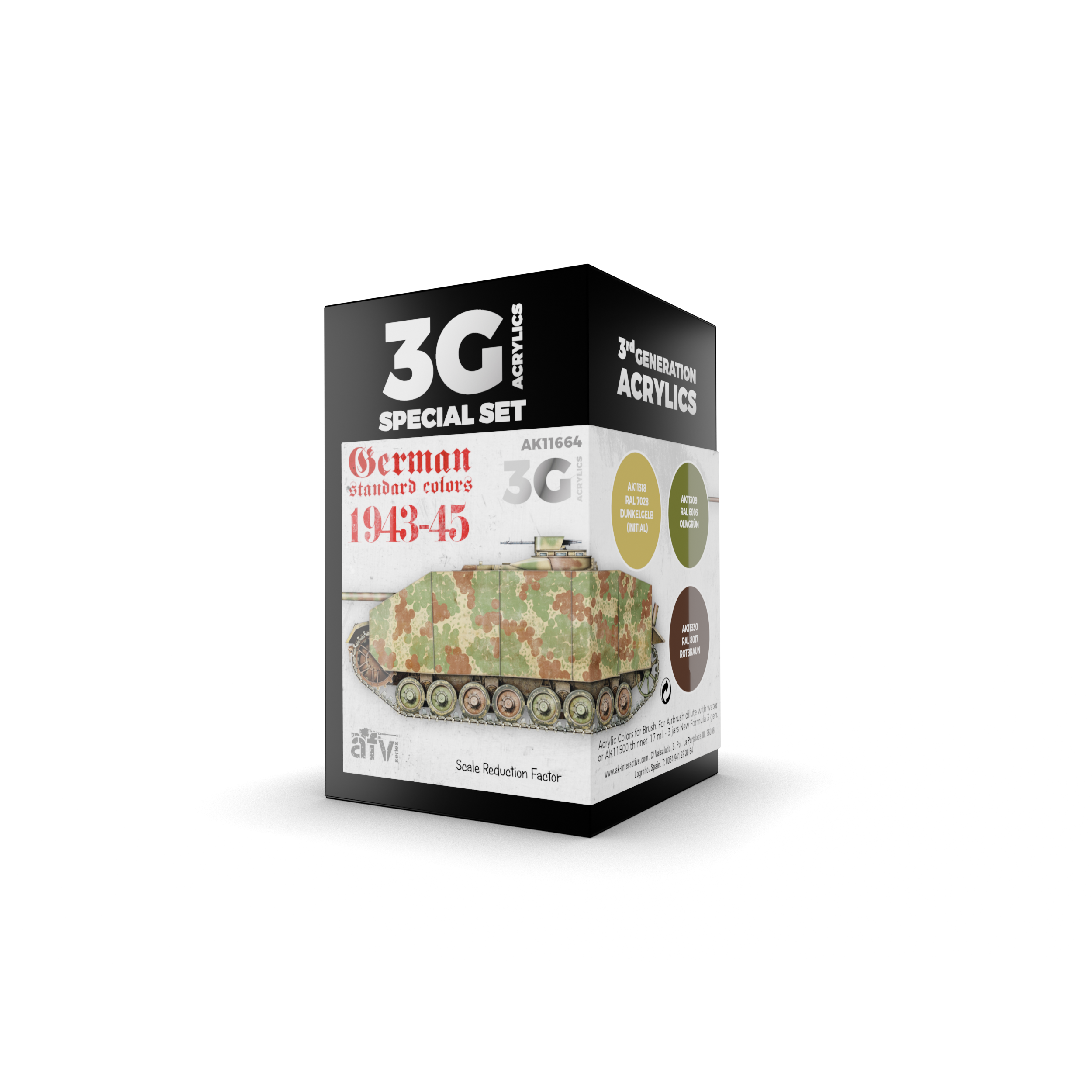 AK Interactive 3G German Standard 44-45 Combo | 8435568311282