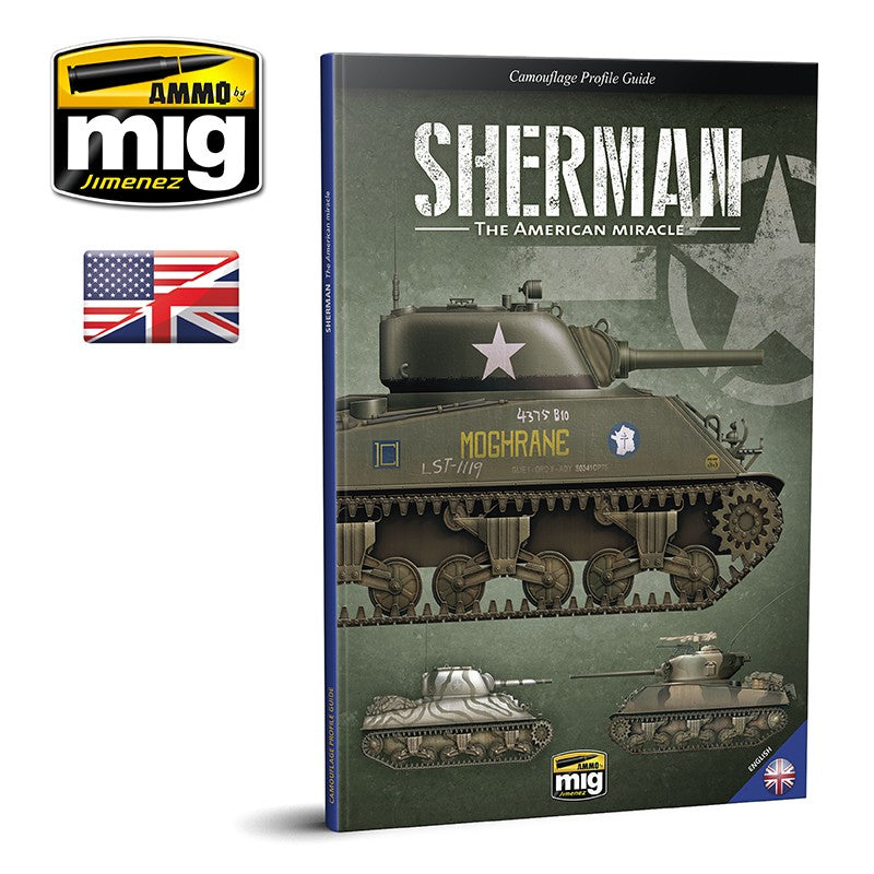 Ammo Mig Sherman: The American Miracle - Camouflage Profile Guide (English) | 8432074060802
