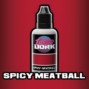 Turbo Dork Spicy Meatball Metallic Acrylic Paint 20ml Bottle | 631145994529