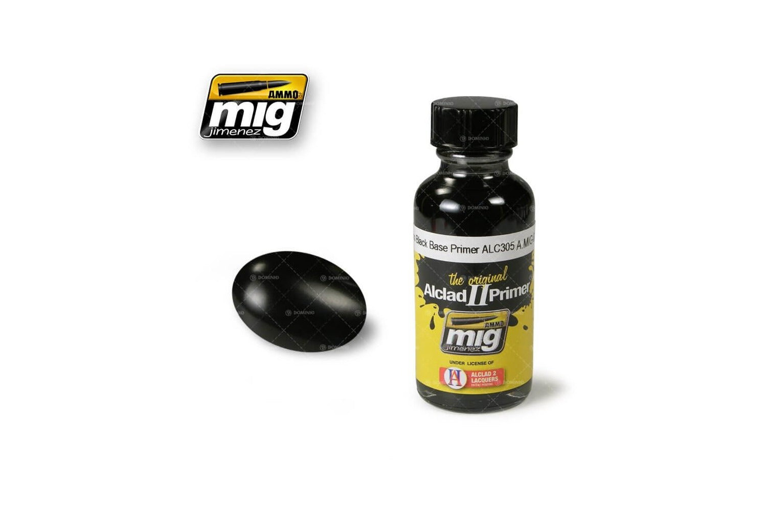 Ammo Mig Black Alclad Microfiller and Primer ALC309, 30ml | 8432074082118