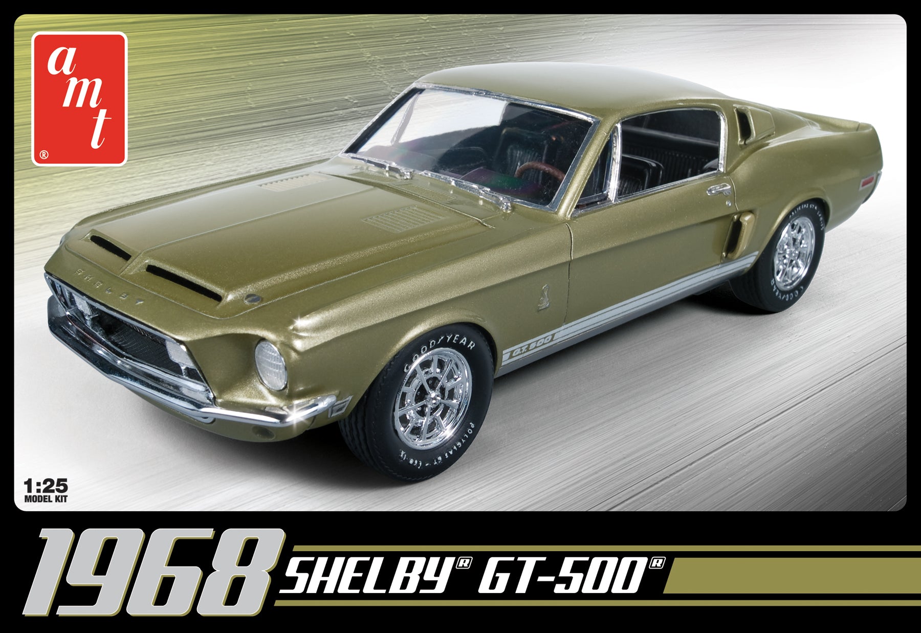 AMT 1/25 1968 Shelby GT500 2T | 858388006349