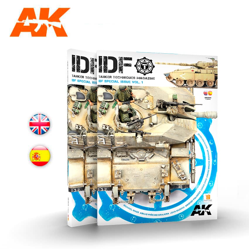AK Interactive TANKER Special 'IDF Vol.1' - Bilingual