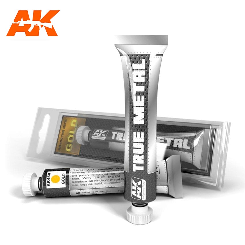 AK Interactive True Metal Gold | 8436535574501