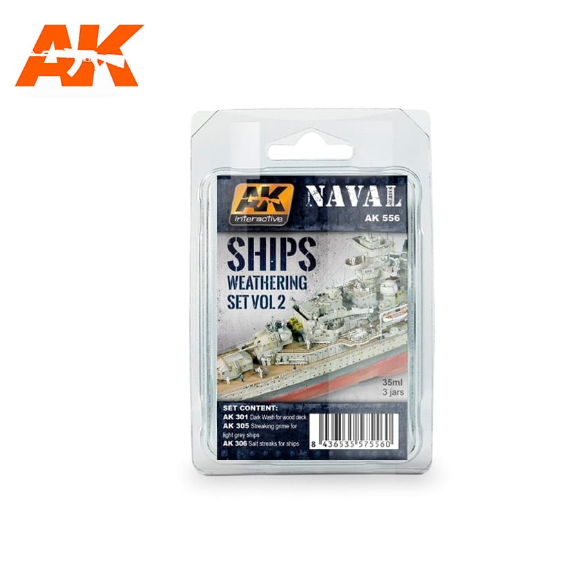 AK Interactive Ships Vol.2 Weathering Set | 8436535575560