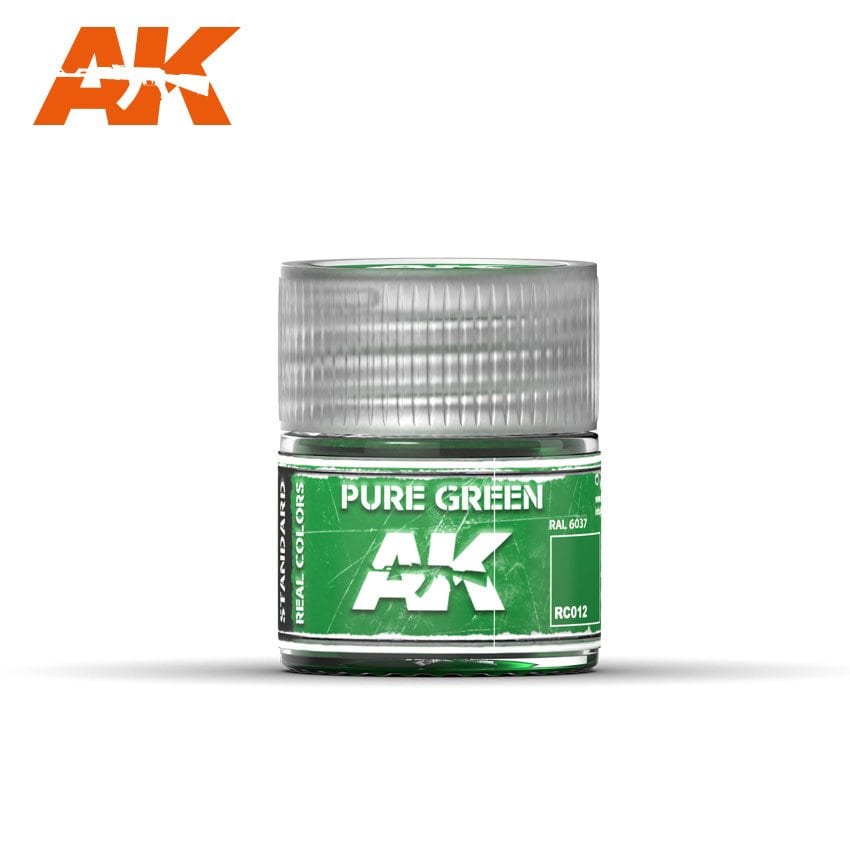 AK Interactive Real Colors Pure Green 10ml | 8436564922434