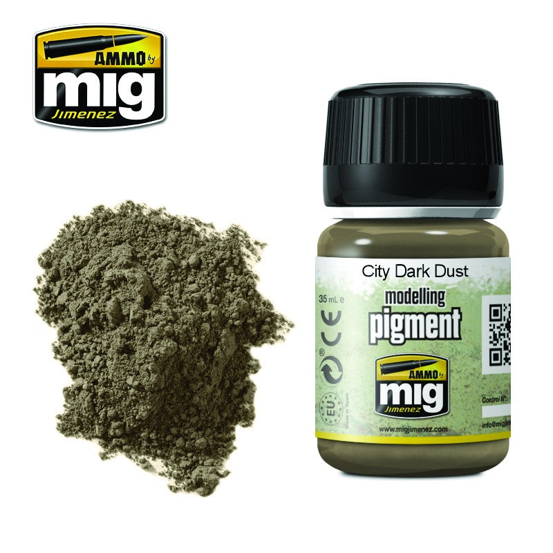 Ammo Mig City Dark Dust Pigment | 8432074030287