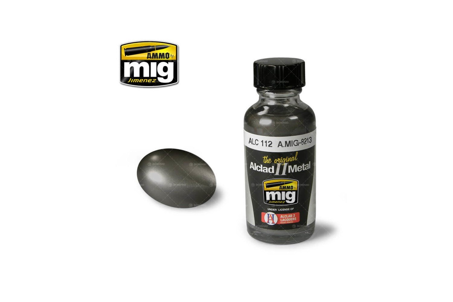 Ammo Mig Steel Alclad Metallic Paint ALC112, 30ml | 8432074082132