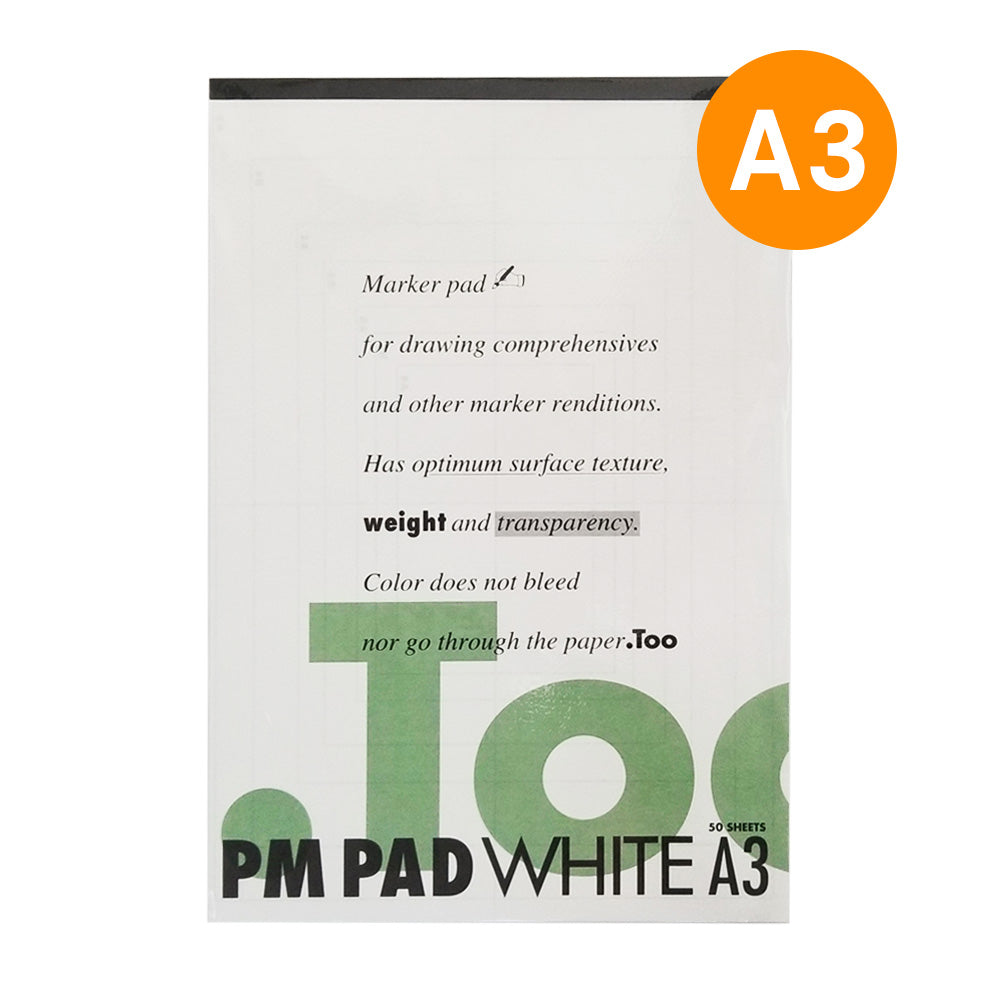 Copic PM Paper Pad - White A3 | 4511338100134