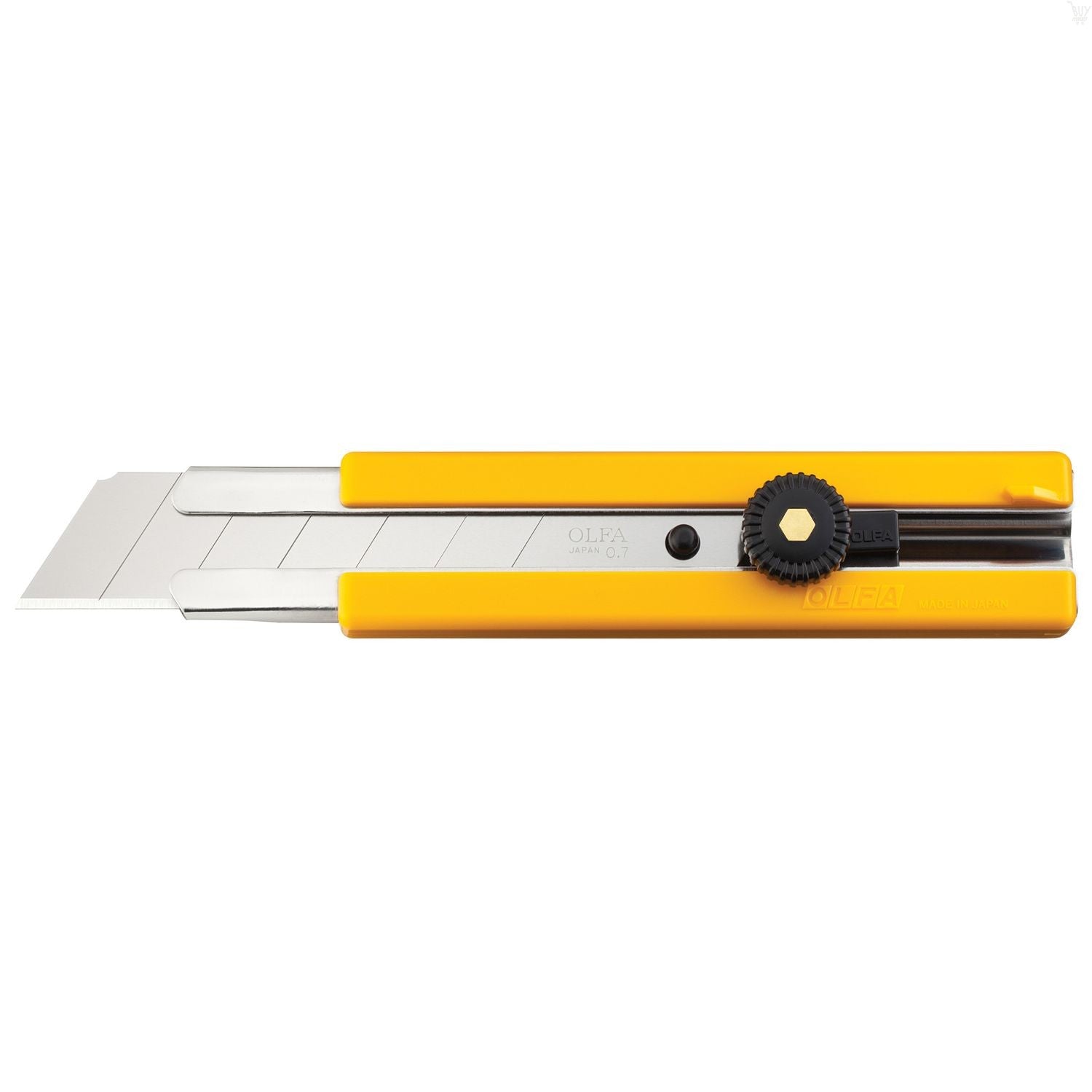 OLFA 25mm H-1 Extra Heavy-Duty Rubber Grip Utility Knife | 91511600117