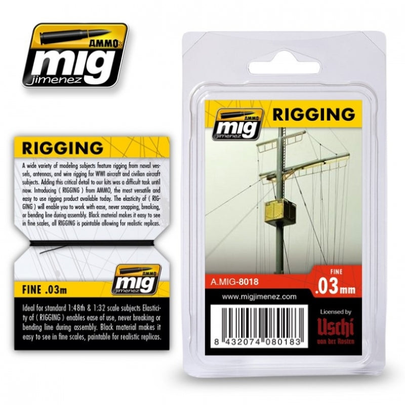 Ammo Mig Rigging - Medium 0,03 mm | 8432074080183