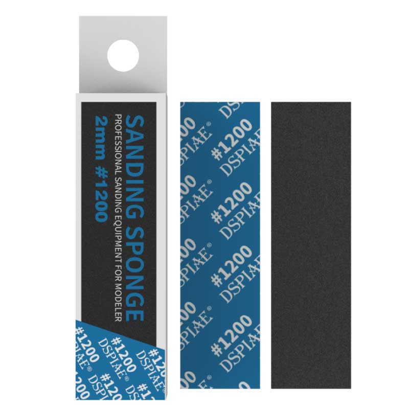 DSPIAE 2mm #1200 Sanding Sponge 5Pcs | 6970845562893