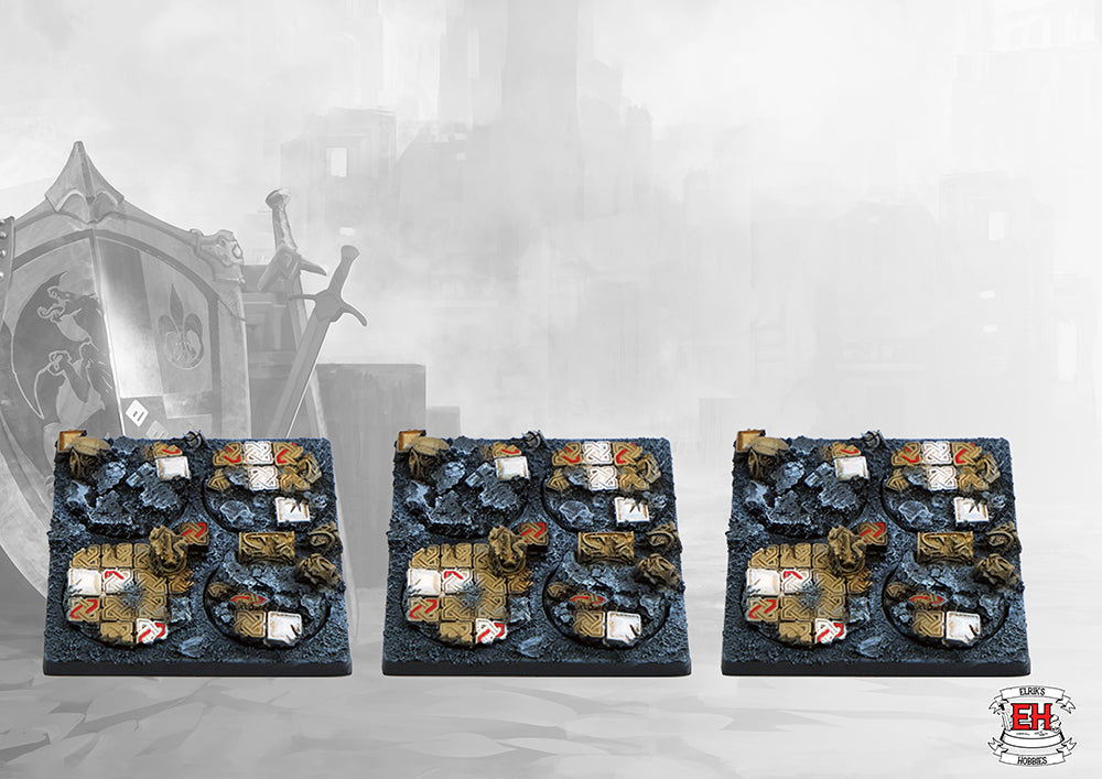Elrik's Hobbies: Celtic Ruins Bases - Infantry (PBW8501) | 5213009014168