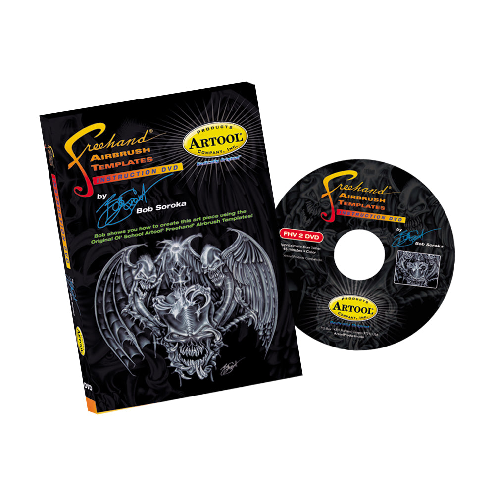 IWATA Artool Templates Instructional DVD by Bob Soroka | 758240210009