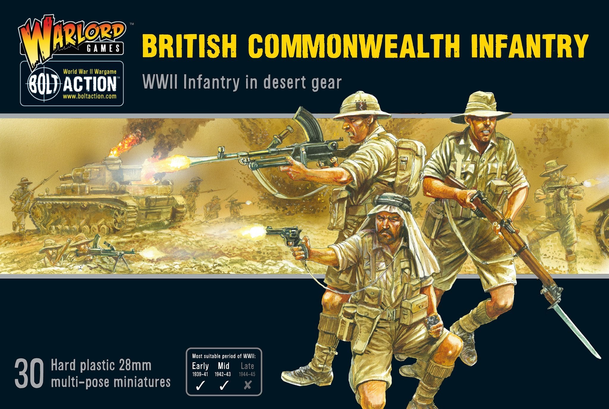 Bolt Action British Commonwealth Infantry | 5060572502277