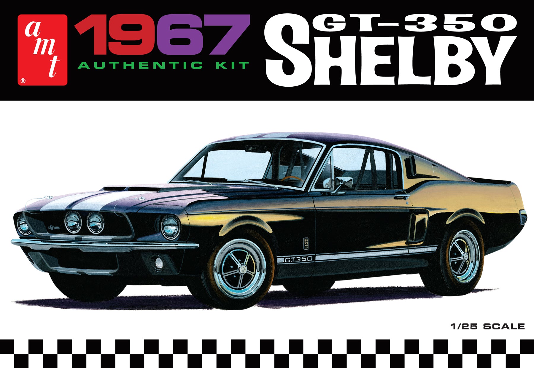 AMT 1/25 1967 Shelby GT350 - White | 849398000021
