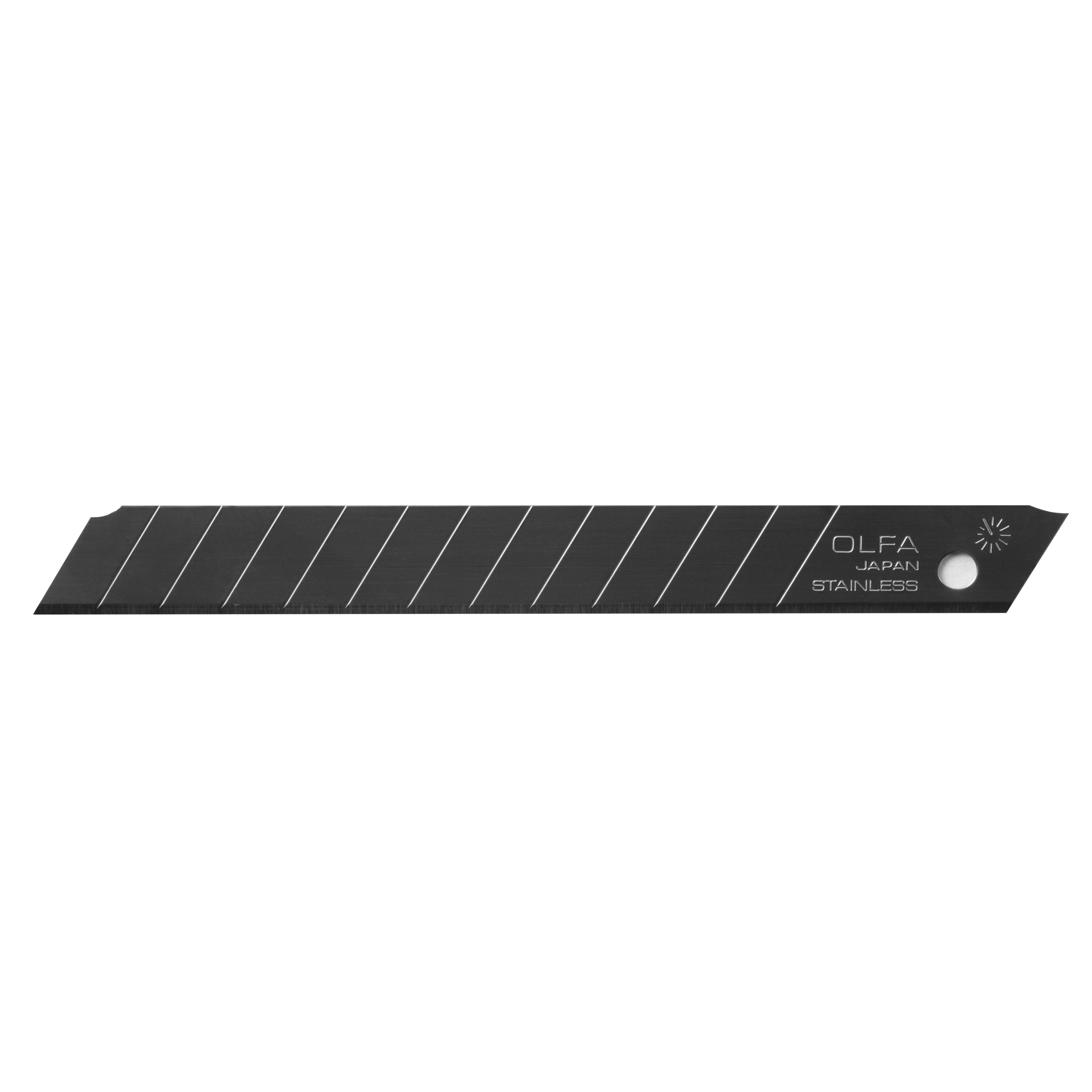 OLFA 9mm Prec Stainless Snap Blade - 50/pk (AB-50S) | 091511500431