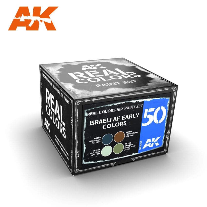 AK Interactive Real Colors Israeli AF Early Colors | 8435568300163