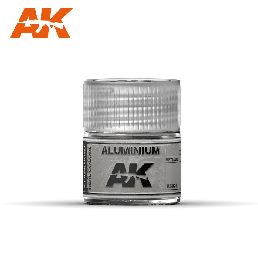 AK Interactive Real Colors Aluminium 10ml | 8436564922519