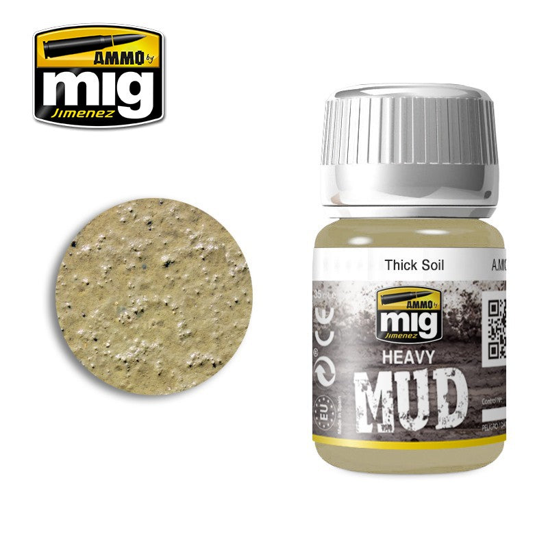 Ammo Mig Thick Soil Heavy Mud Effect | 8432074017011
