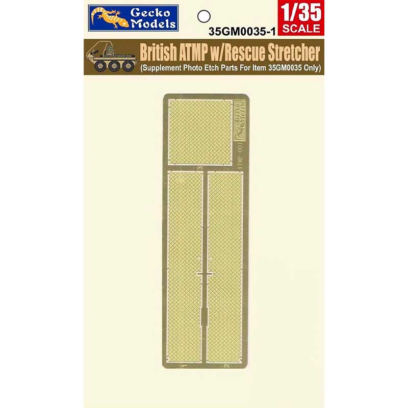 Gecko 1/35 Supplement Photo-Etch For 35GM0035 ATMP | 4862667350357