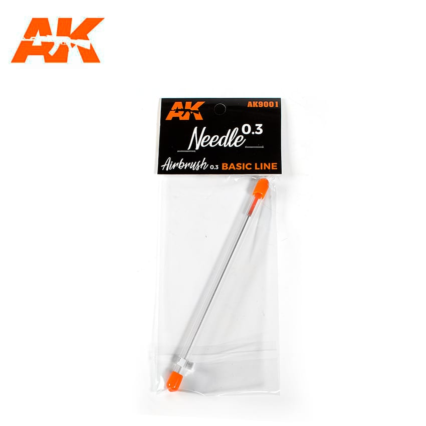 AK Interactive Airbrush Basic Line 0.3mm Needle | 8435568305519