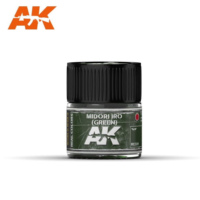 AK Interactive Real Colors Midori Iro (Green) 10ml | 8436564929761