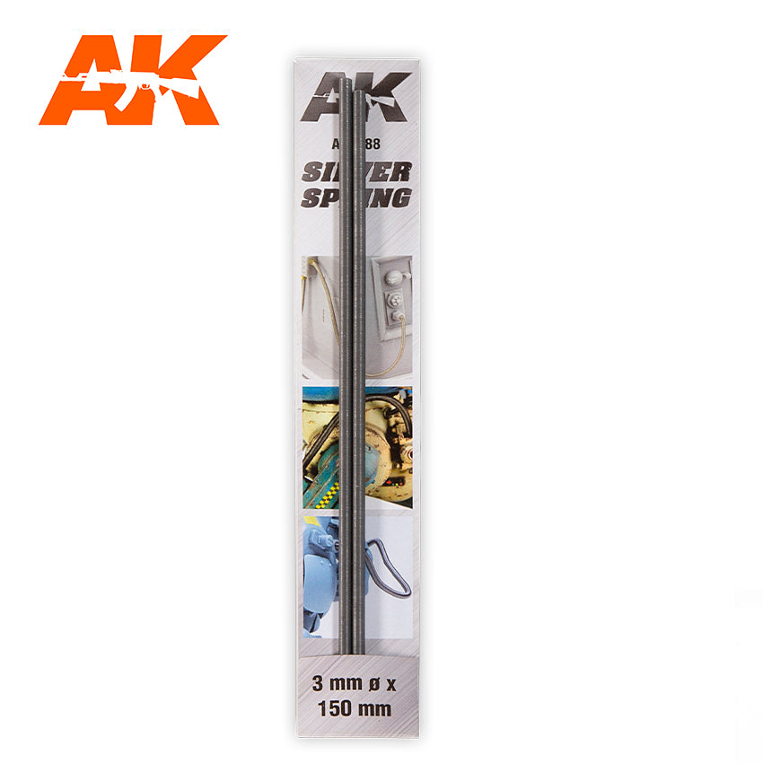 AK Interactive Silver Spring 3mm | 8435568326293